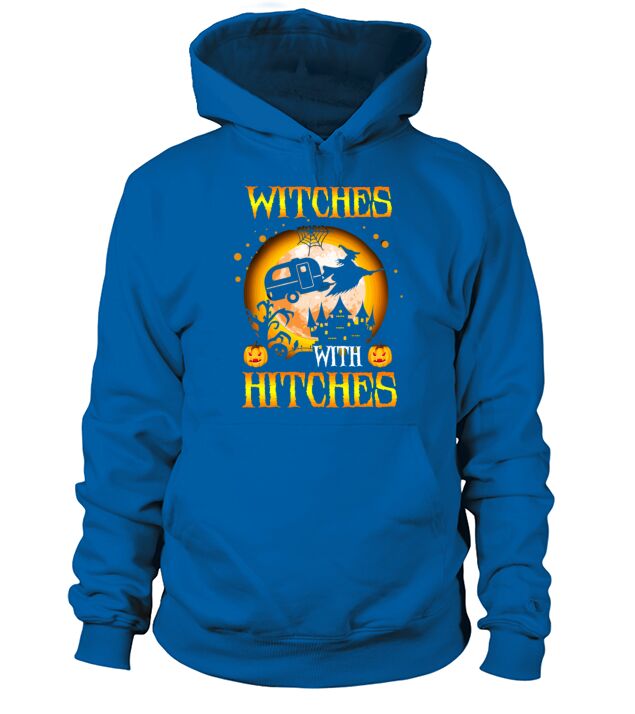 Witches With Hitches Funny Halloween Costume Gift Men's Hoodie