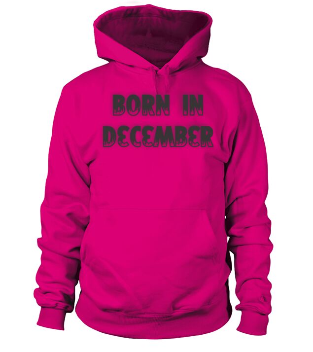 Born in December Men's Hoodie