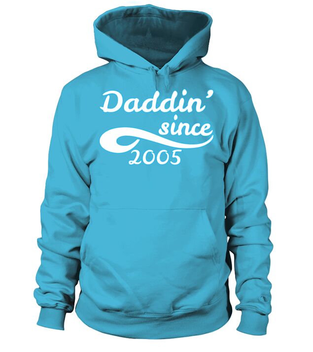 Daddin Since 2005 Happy Fathers Day Men's Hoodie