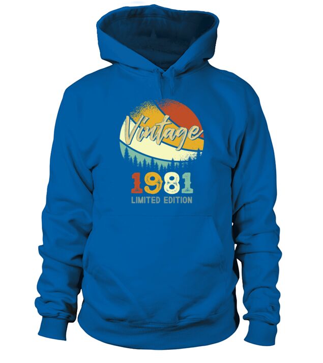 Vintage 1981 Limited Men's Hoodie