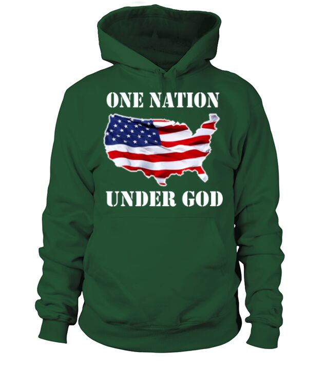 ONE NATION UNDER GOD Men's Hoodie