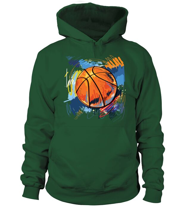 Basketball graffiti art Hoodie Unisex