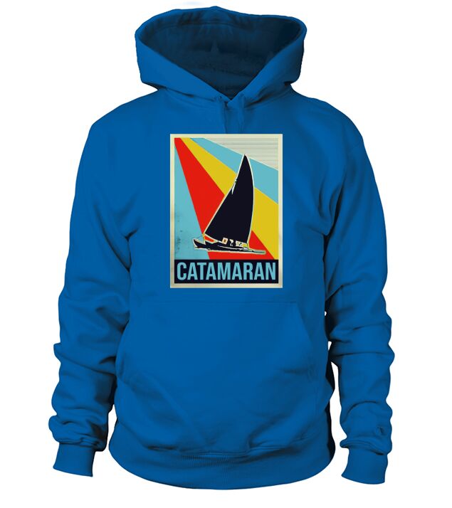 Vintage Catamaran Shirt Hoodie Unisex