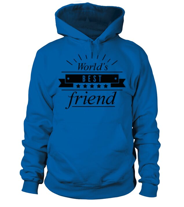 Worlds Best Friend Men's Hoodie