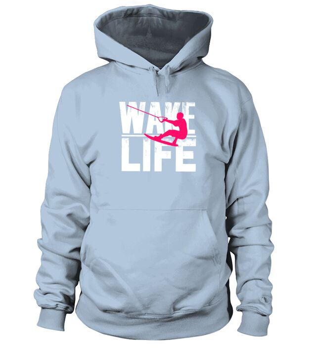 Cool Wake Surfing Gift Print Boat Lake Hoodie Unisex