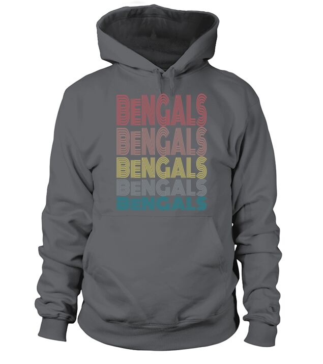 Retro Vintage Bengals Hoodie Unisex