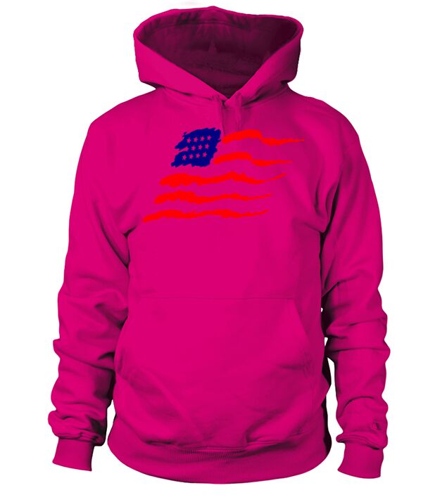 american flag Men's Hoodie