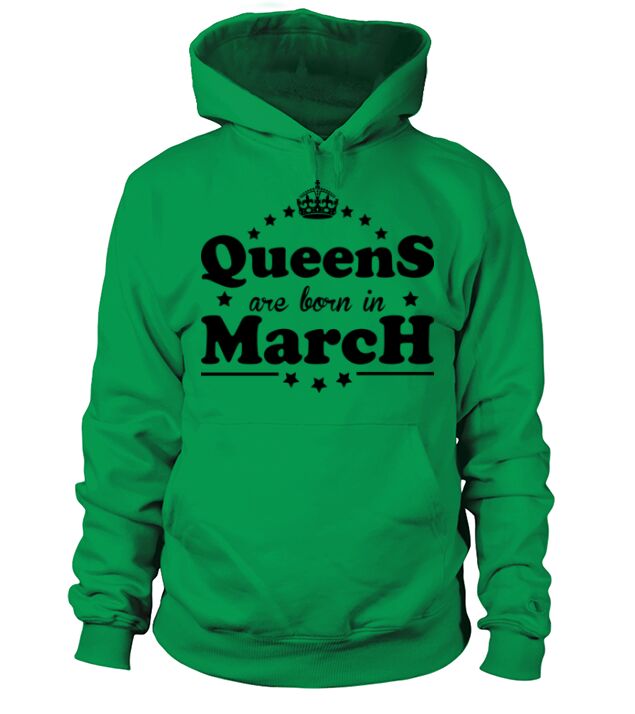 Queens are born in March Hoodie Unisex