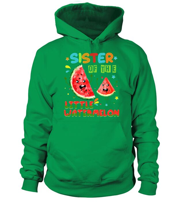 Funny Birthday Family T Shirt Sister Watermelon Men's Hoodie