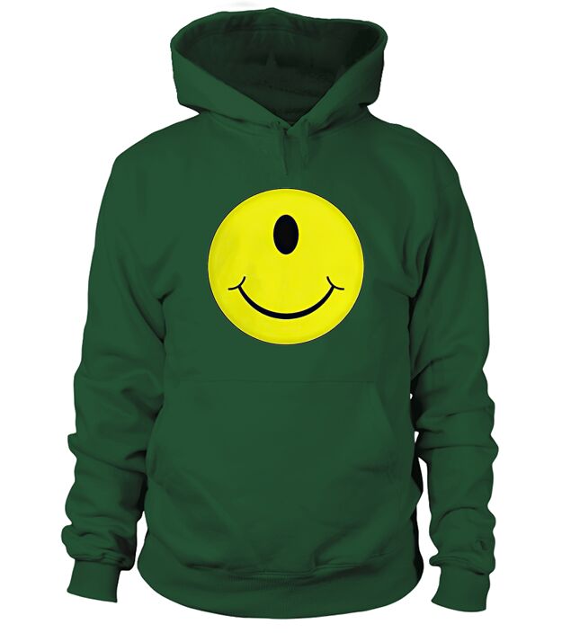 One Eye Smiley Face Hoodie Unisex
