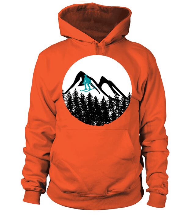 Vintage Retro Winter Park Colorado Snowboard Men's Hoodie
