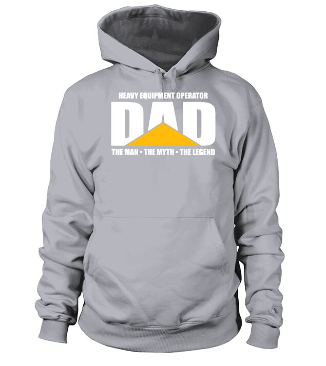Mens Heavy Equipment Operator Dad Tshirt Excavator Bulldozer Gift T-Shirt Hoodie Unisex