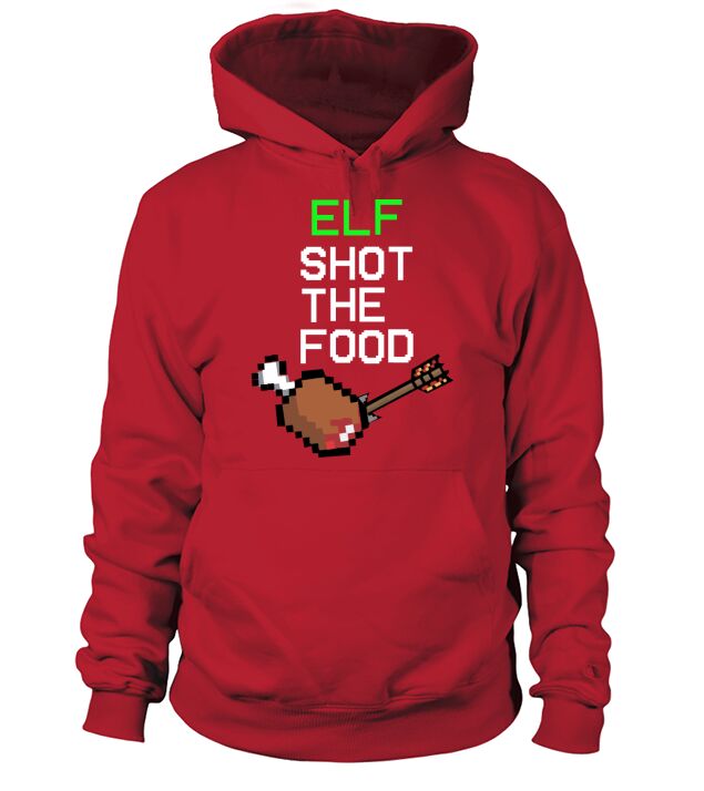 Elf Shot The Food Hoodie Unisex