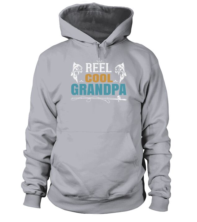 Reel cool grandpa Men's Hoodie