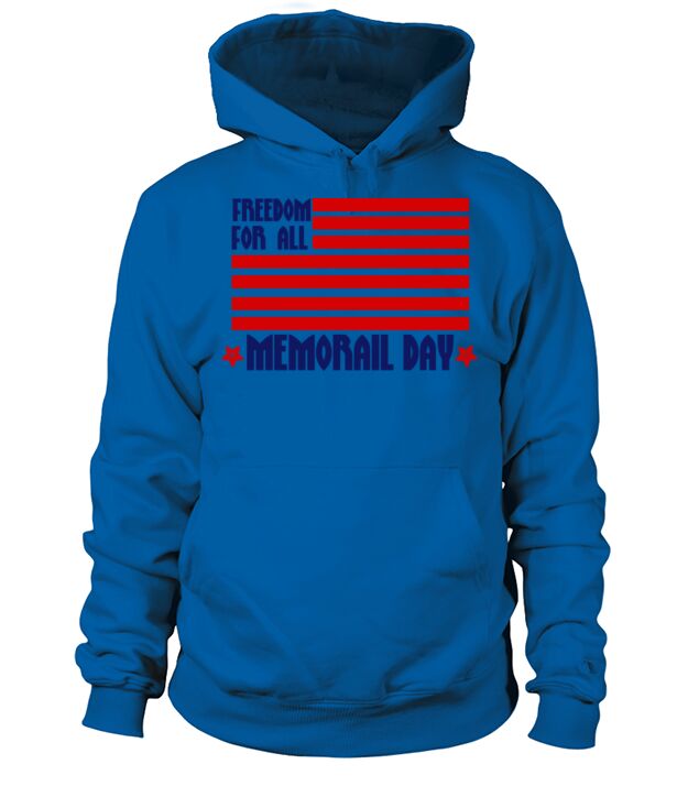 memorial day freedom for all Men's Hoodie