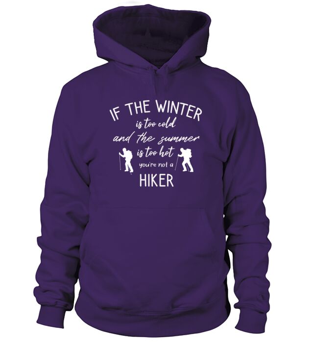 funny hiking lover gift idea for friends or family Men's Hoodie