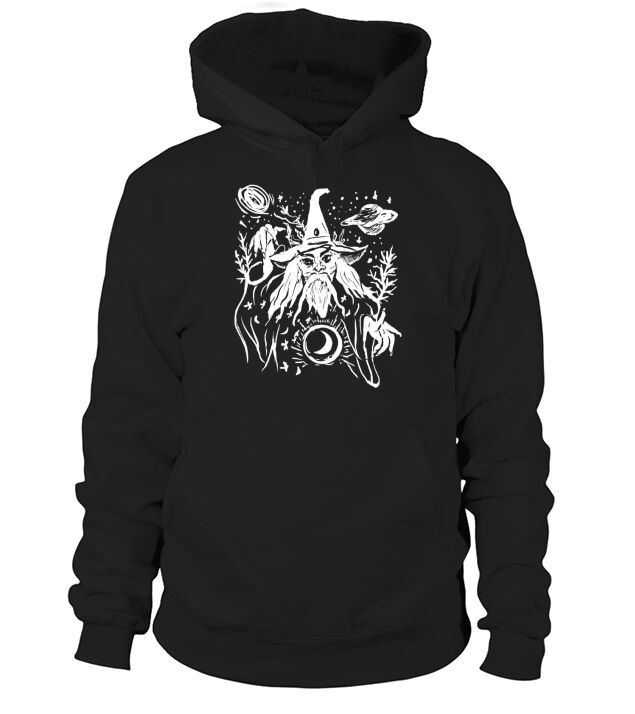 Evil Wizard Horror Goth Punk  - Unisex Long Sleeve Hoodie Unisex