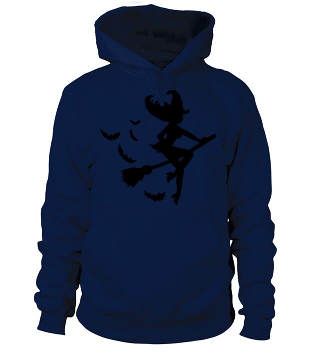 Witch broom Men's Hoodie