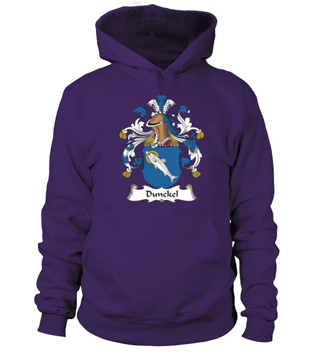 Dunckel Family Crest German Family Crests Hoodie Unisex