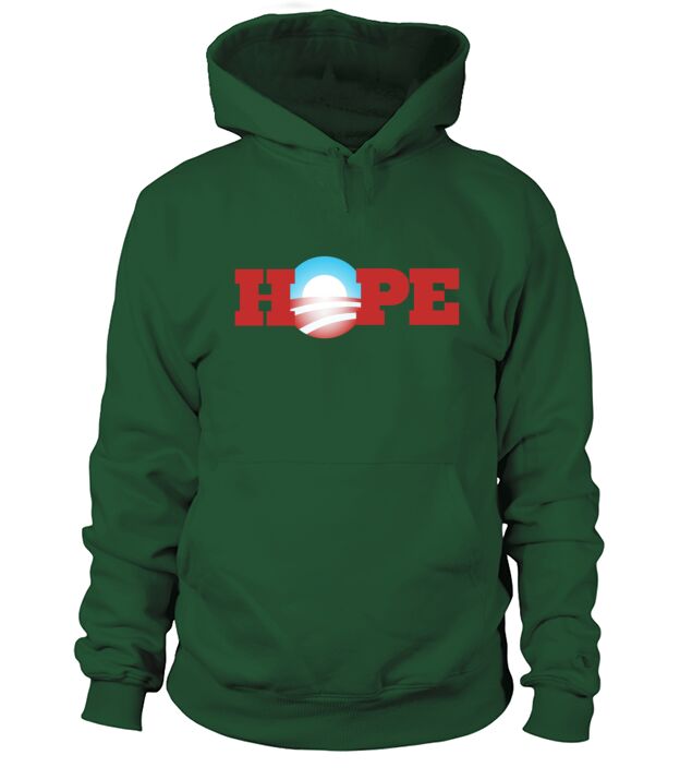 Hope Obama 2012 Men's Hoodie