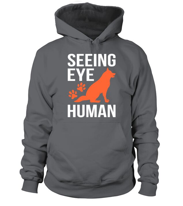 Seeing Eye Dog Human National Pet day Men's Hoodie