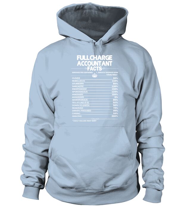 FULL CHARGE ACCOUNTANT Job Fact Hoodie Unisex