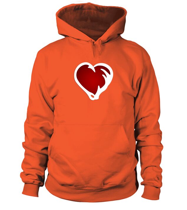 Hunting And Fishing Heart product Gifts for Men's Hoodie