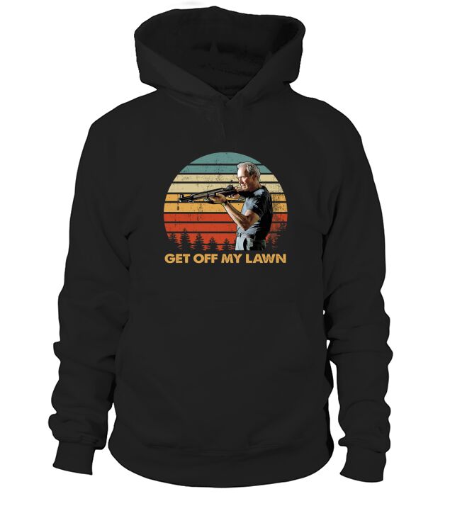 Get Off My Lawn Vintage Hoodie Unisex
