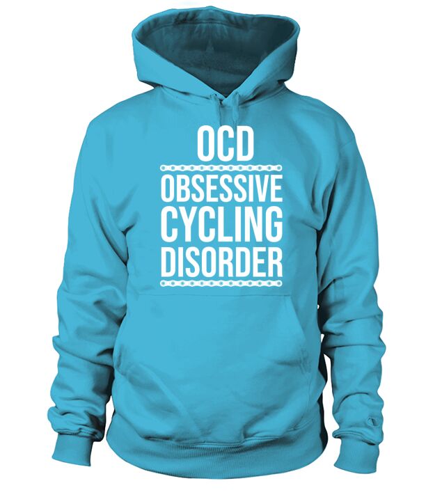 OCD Cycling Bike Funny Cyclist Triathlon Dad Gift Hoodie Unisex