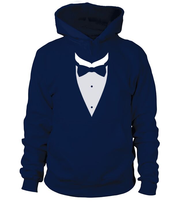 TUXEDO SMOKING SHIRT Men's Hoodie