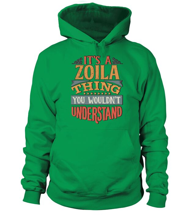 Its A Zoila Thing You Wouldnt Understand - Zoila Men's Hoodie