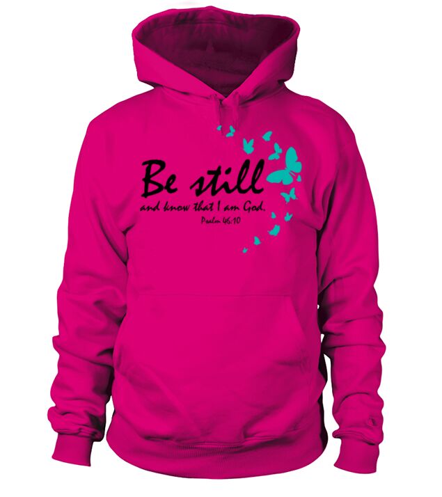 Be Still And Know That I Am God Christian Religiou Men's Hoodie