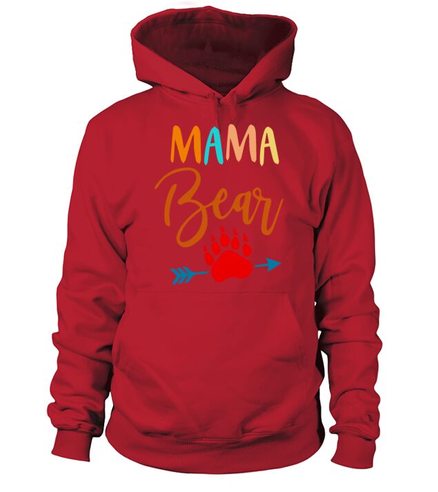 Legendary Animals Grizzly mama Bear Men's Hoodie