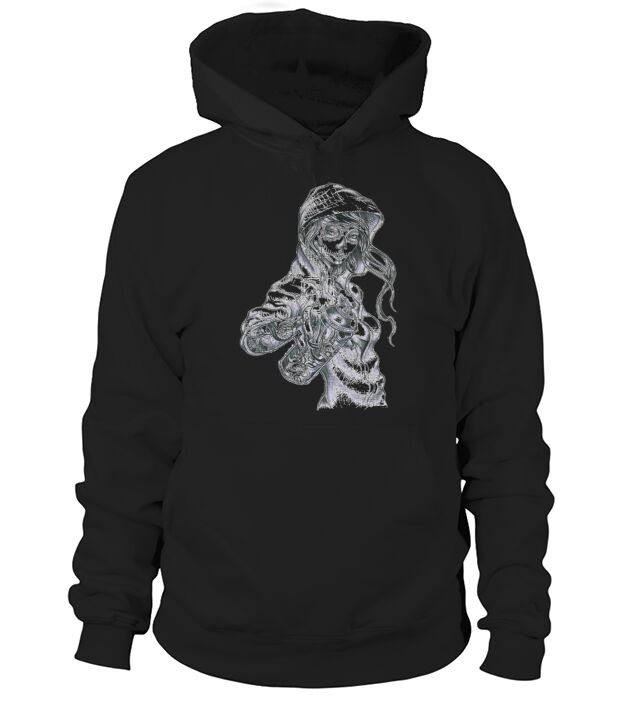 Mardi Gras Graffiti Men's Hoodie