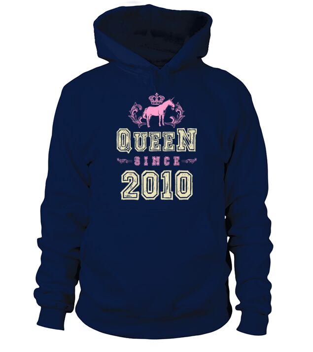 2010 Queen unicorn Hoodie Unisex