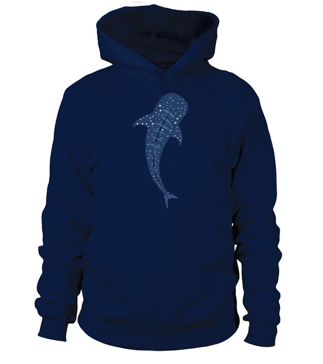 Whale Shark Art Marine Biologist Gift Ocean Love Men's Hoodie
