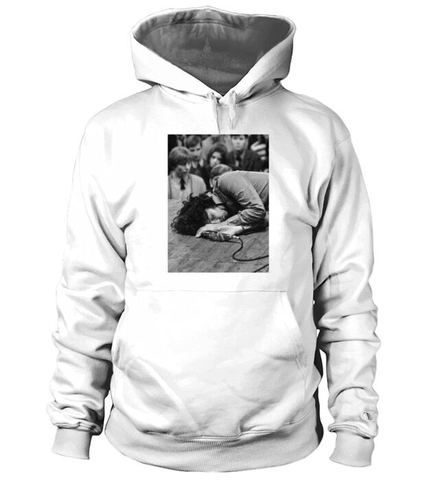 The Doors Jim Morrison Passed Out On Stage Hoodie Unisex
