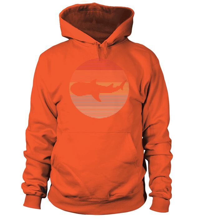 Whale Vintage Men's Hoodie