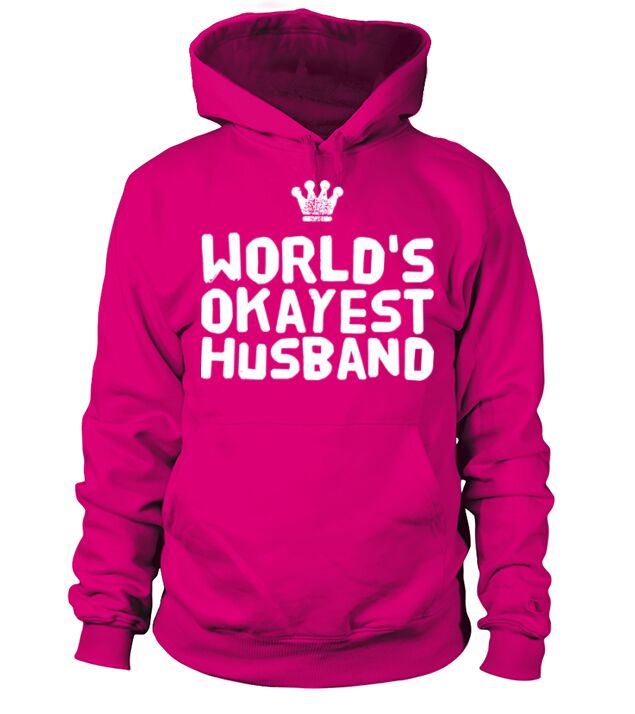 Husband - Worlds okayest husband Men's Hoodie