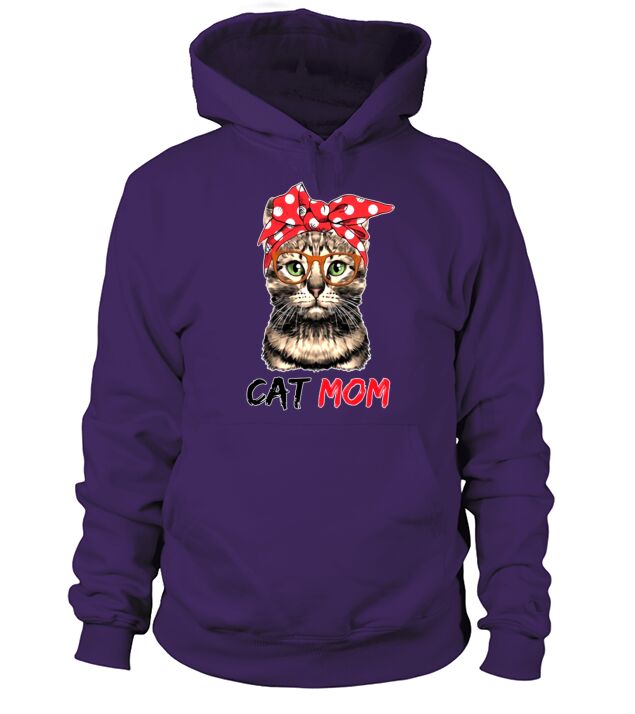 Cat mom Men's Hoodie