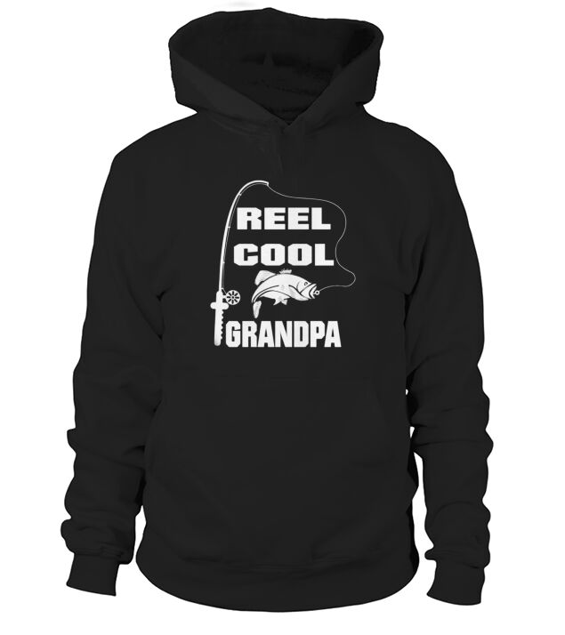 REEL COOL GRANDPA Hoodie Unisex