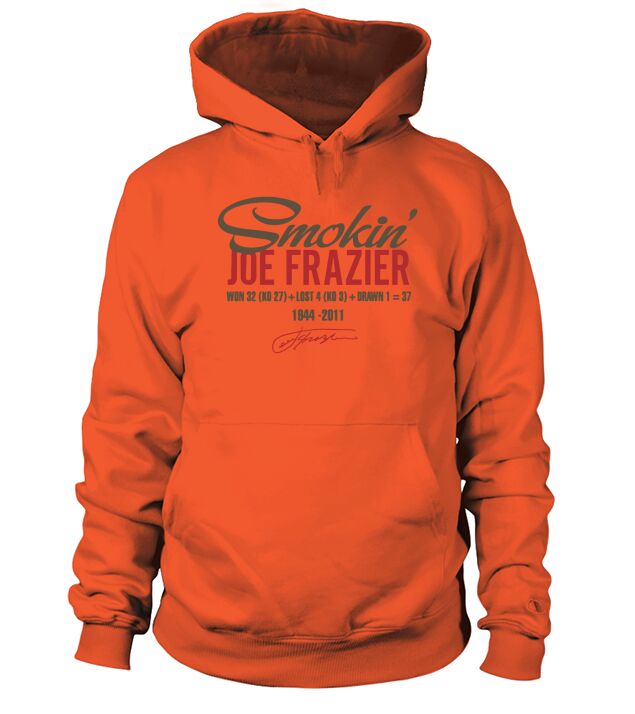 Smokin Joe Frazier Heavyweight Champion Boxing Hoodie Unisex