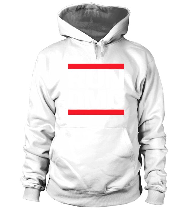 Womens Run DMC Official Logo Hoodie Unisex