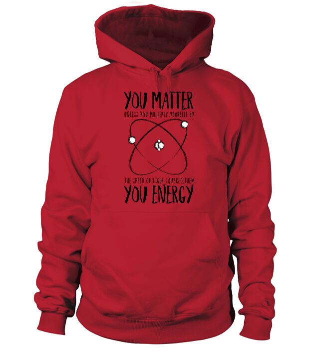 Funny T-shirt with science quote Men's Hoodie