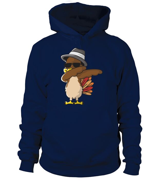 Dabbing Turkey Thanksgiving Men's Hoodie