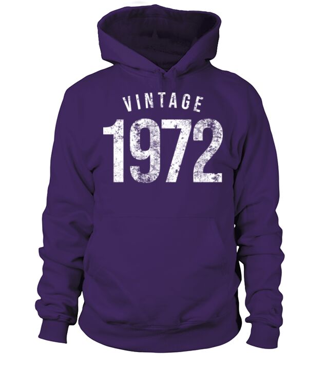 vintage 1972 Men's Hoodie