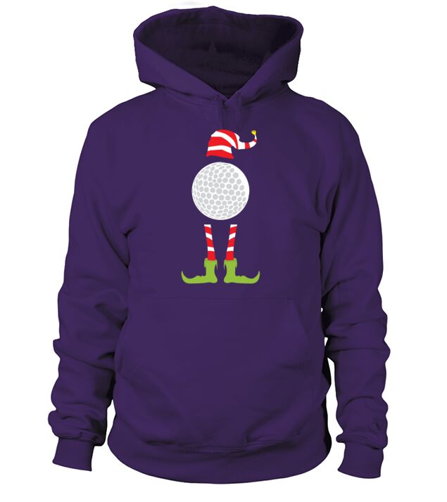 FUNNY GOLF ELF CHRISTMAS GIFT LOVERS Men's Hoodie