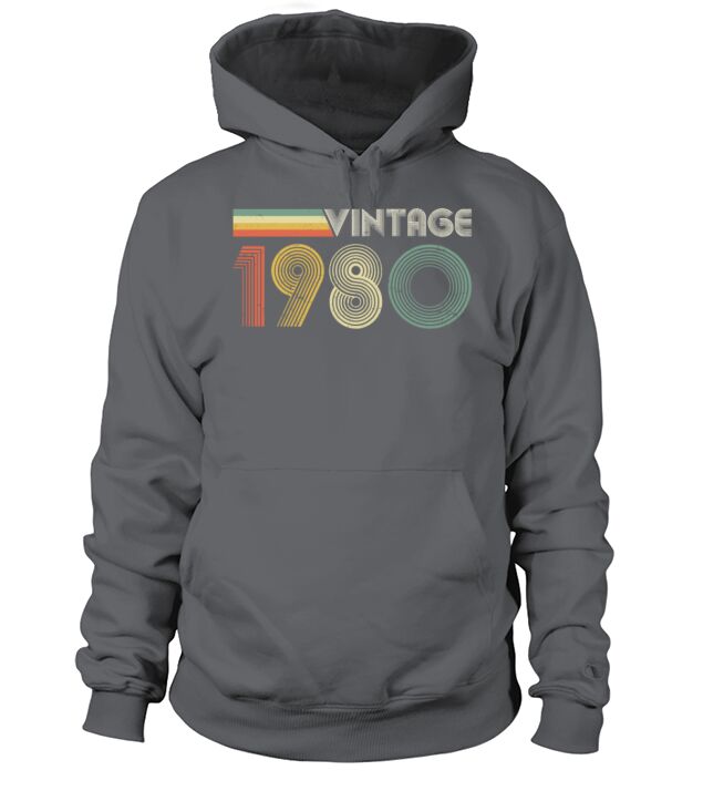 vintage 1980 Men's Hoodie