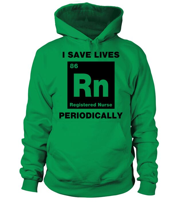 I Save Lives RN Men's Hoodie