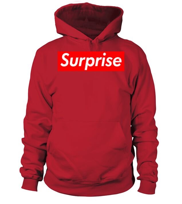 SURPRISE SUPREME RED LABLE USED Men's Hoodie